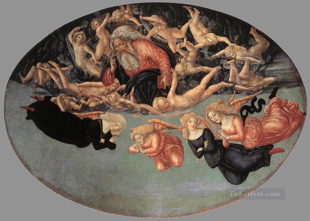 God The Father Sienese Francesco di Giorgio Oil Paintings